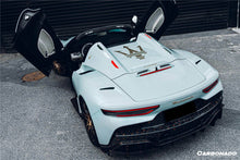 Load image into Gallery viewer, 2020-2024 Maserati MC20 SVD Style DRY Carbon Fiber Rear Lip Diffuser - Carbonado Aero