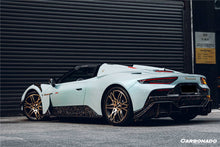 Load image into Gallery viewer, 2020-2024 Maserati MC20 SVD Style DRY Carbon Fiber Rear Lip Diffuser - Carbonado Aero