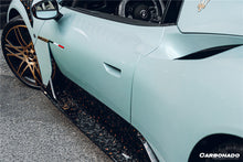 Load image into Gallery viewer, 2020-2024 Maserati MC20 SVD Style Dry Carbon Fiber Side Skirts - Carbonado Aero