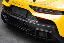 Load image into Gallery viewer, 2020-2024 Maserati MC20 SVD Style DRY Carbon Fiber Rear Lip Diffuser - Carbonado