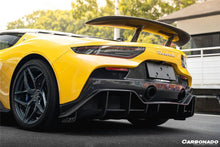 Load image into Gallery viewer, 2020-2024 Maserati MC20 SVD Style DRY Carbon Fiber Rear Lip Diffuser - Carbonado Aero