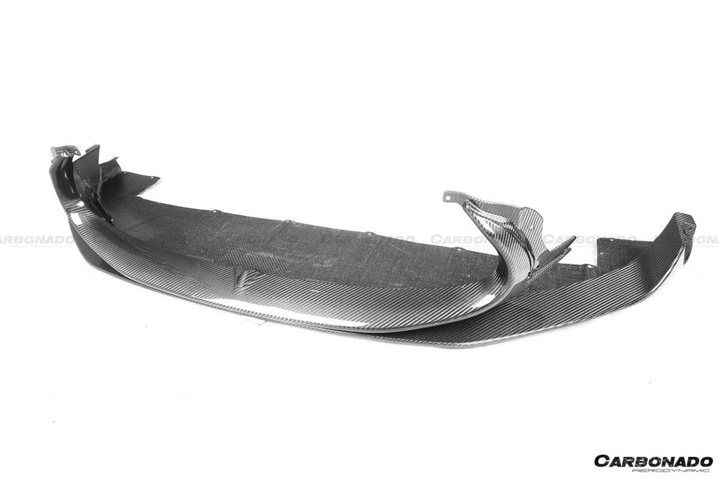 2020-2024 Maserati MC20 OEM Style DRY Carbon Fiber Front Lip - Carbonado Aero