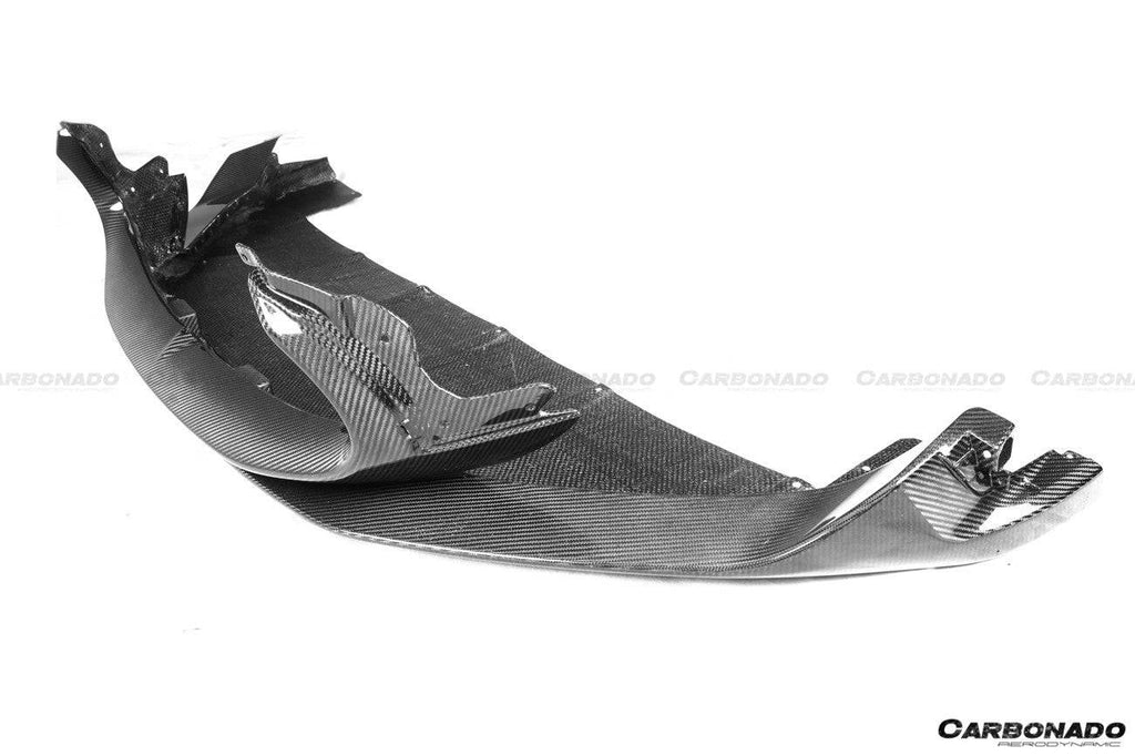 2020-2024 Maserati MC20 OEM Style DRY Carbon Fiber Front Lip - Carbonado Aero