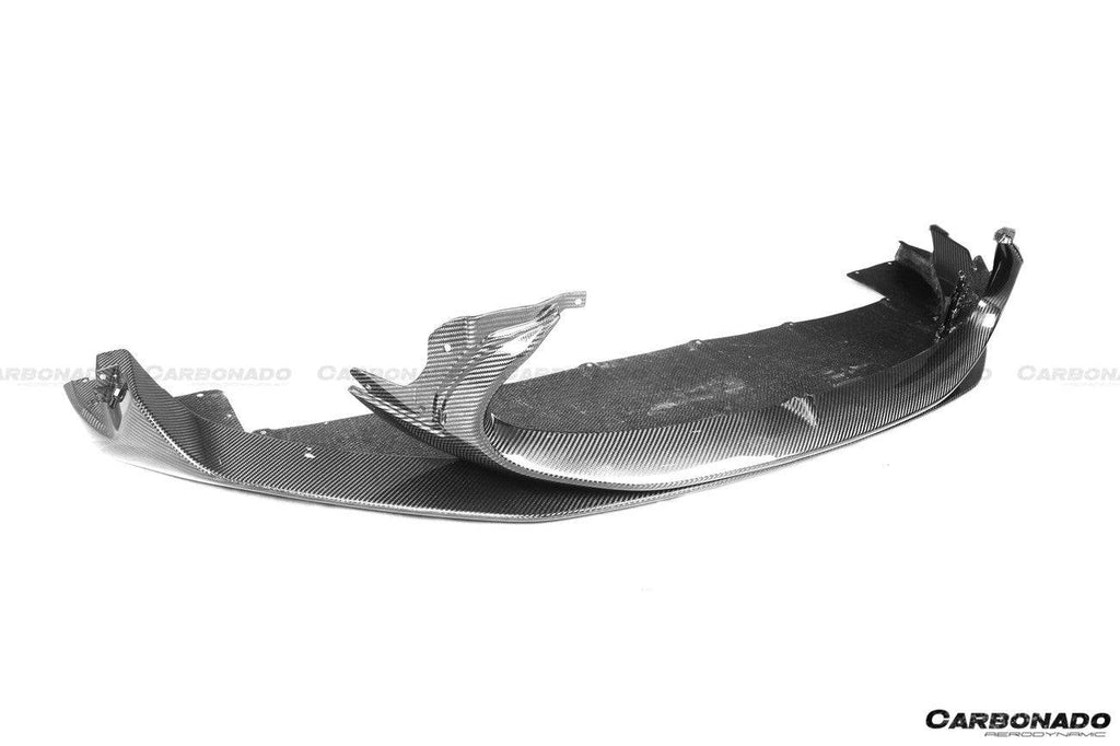 2020-2024 Maserati MC20 OEM Style DRY Carbon Fiber Front Lip - Carbonado Aero