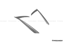 Load image into Gallery viewer, 2020-2024 Maserati MC20 NVT Style Dry Carbon Fiber Quarter Panel Side Vent Scoops - Carbonado Aero
