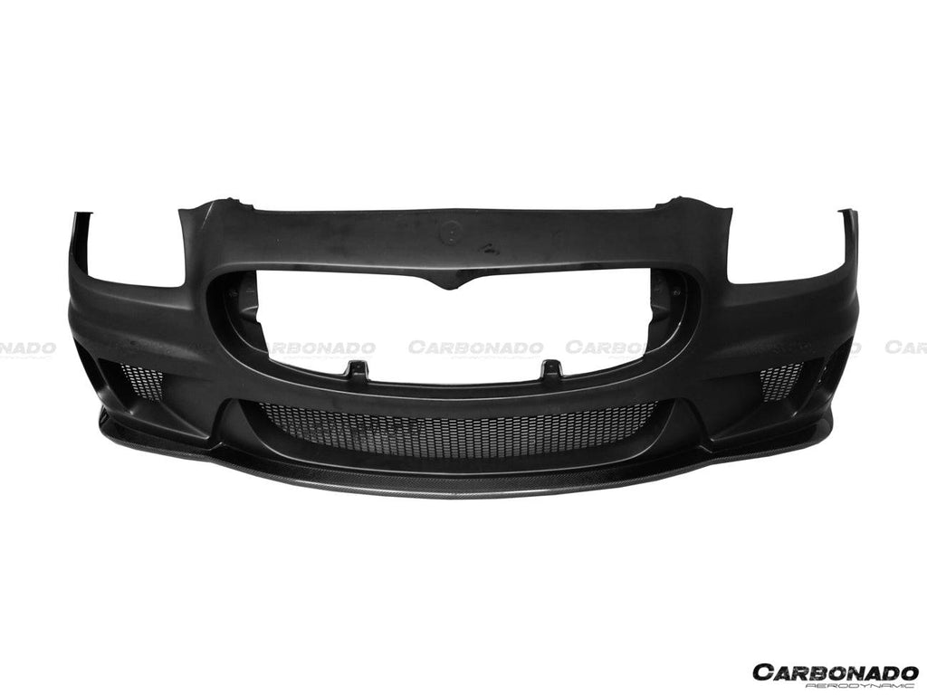2005-2008 Maserati Quattroporte W Style Front Bumper - Carbonado Aero