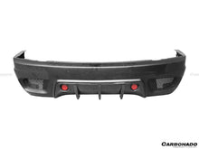 Load image into Gallery viewer, 2005-2008 Maserati Quattroporte W Style Rear Bumper - Carbonado Aero