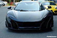 Load image into Gallery viewer, 2011-2014 McLaren MP4 12C 675LT Style Part Carbon Fiber Front Bumper And Fender - Carbonado Aero