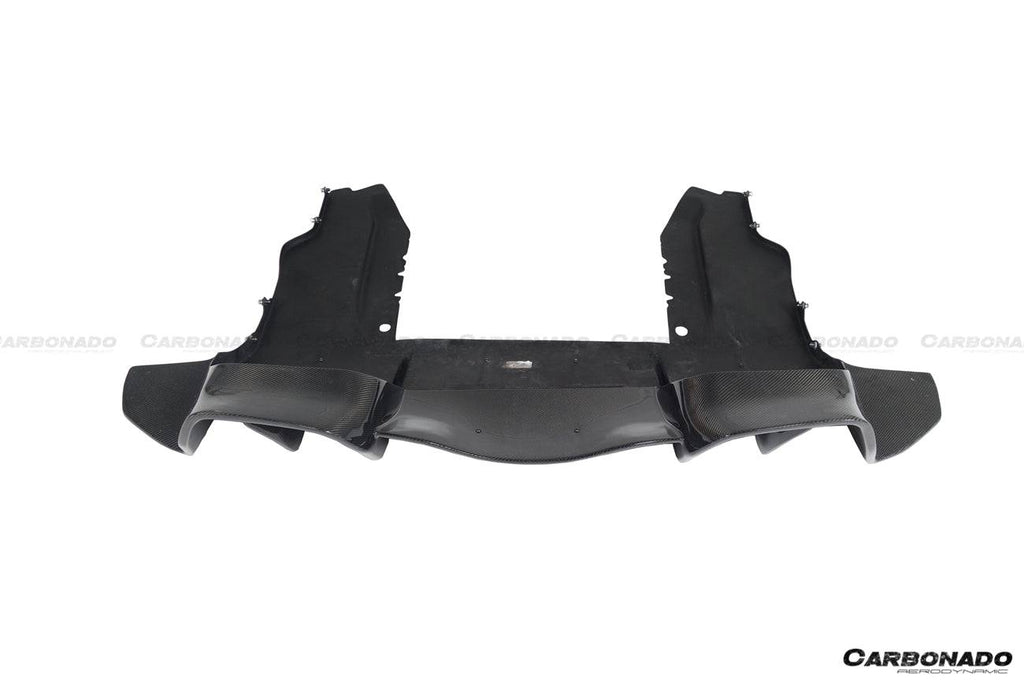 2011-2017 McLaren 650S/MP4 12C Rebel Performance Style Spoiler and rear bumper - Carbonado Aero