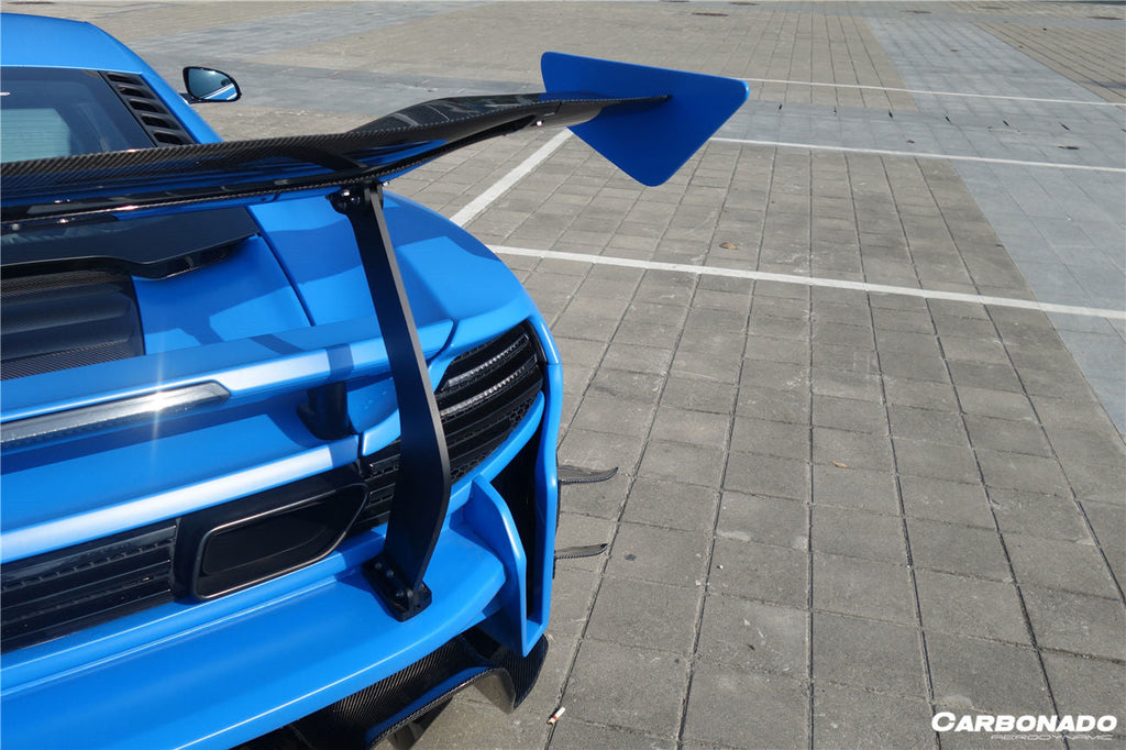 2011-2017 McLaren 650S/MP4 12C Rebel Performance Style Spoiler and rear bumper - Carbonado Aero