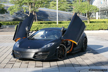 Load image into Gallery viewer, 2011-2017 McLaren 650S/MP4 12C BKSS Style Carbon Fiber Canards - Carbonado Aero