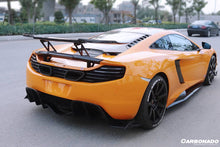 Load image into Gallery viewer, 2011-2017 McLaren 650S/MP4 12C BKSS Style Carbon Fiber Trunk Spoiler - Carbonado