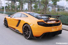 Load image into Gallery viewer, 2011-2017 McLaren 650S/MP4 12C BKSS Style Carbon Fiber Trunk Spoiler - Carbonado Aero