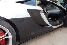 Load image into Gallery viewer, 2011-2017 McLaren 650S/MP4 12C OEM Style Carbon Fiber Side Skirts - Carbonado