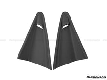 Load image into Gallery viewer, 2011-2017 McLaren 650S/MP4 12C BKSS Style Carbon Fiber Quarter Window Scoops - Carbonado Aero