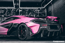 Load image into Gallery viewer, 2015-2020 McLaren 540C &amp; 570S &amp; 570GT 600LT-Style Part Carbon Fiber Rear Bumper with Diffuser and Trunk Spoiler and Engine Trunk and Exhaust - Carbonado