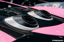 Load image into Gallery viewer, 2015-2020 McLaren 540C/570S/570GT 600LT-Style Part Carbon Fiber Rear Bumper with Diffuser and Trunk Spoiler and Engine Trunk and Exhaust - Carbonado