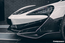Load image into Gallery viewer, 2015-2020 McLaren 540C/570S 600LT-Style Carbon Fiber Front Bumper Lip and Side Splitter - Carbonado Aero