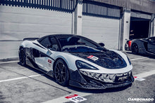 Load image into Gallery viewer, 2015-2020 McLaren 540C/570S 600LT-Style Carbon Fiber Front Bumper Lip and Side Splitter - Carbonado Aero