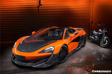 Load image into Gallery viewer, 2018-2021 McLaren 600LT OEM Style Carbon Fiber front bumper side splitter - Carbonado