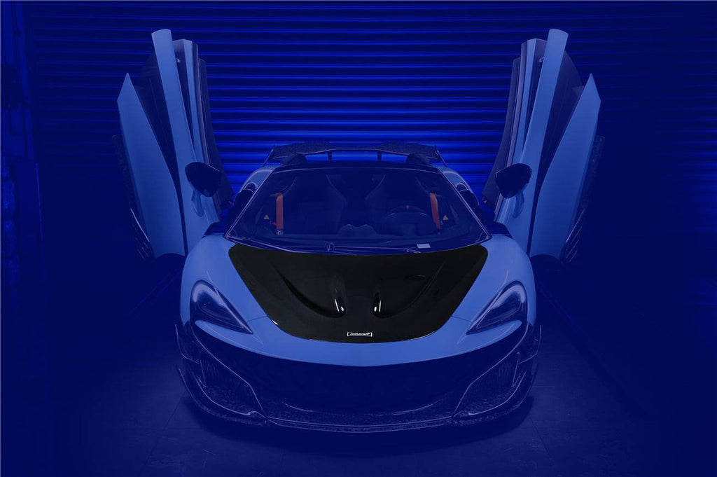 2018-2021 McLaren 540C & 570S & 600LT P1 Style Carbon Fiber Hood - Carbonado