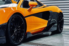 Load image into Gallery viewer, 2018-2021 McLaren 570/600LT OEM Style Carbon Fiber Side Skirts Under Board - Carbonado Aero