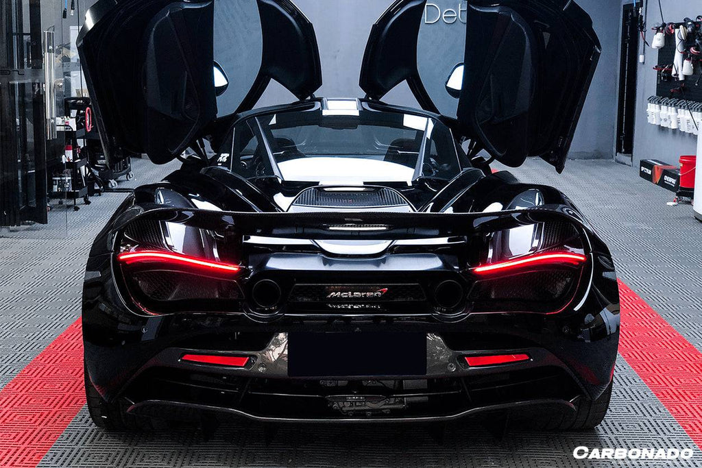 2017-2022 McLaren 720s OEM Style Carbon Fiber Trunk Spoiler - Carbonado Aero