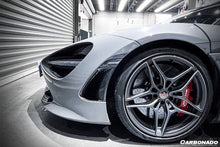 Load image into Gallery viewer, 2017-2022 McLaren 720s OEM Style Dry Carbon Fiber Headlight Inserts Tim Replacement - Carbonado Aero