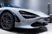 Load image into Gallery viewer, 2017-2022 McLaren 720s OEM Style Dry Carbon Fiber Headlight Inserts Tim Replacement - Carbonado Aero