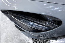 Load image into Gallery viewer, 2017-2022 McLaren 720s OEM Style Dry Carbon Fiber Headlight Inserts Tim Replacement - Carbonado Aero