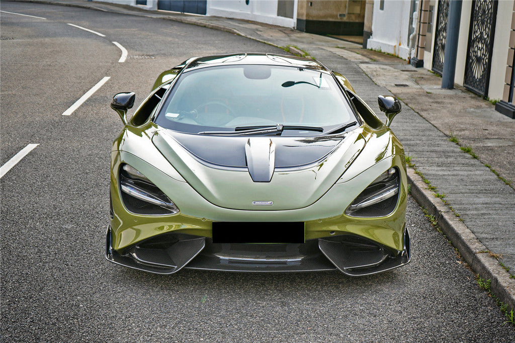 2017-2023 McLaren 720s & 765LT OD-N Style Dry Carbon Fiber Hood - DarwinPRO Aerodynamics