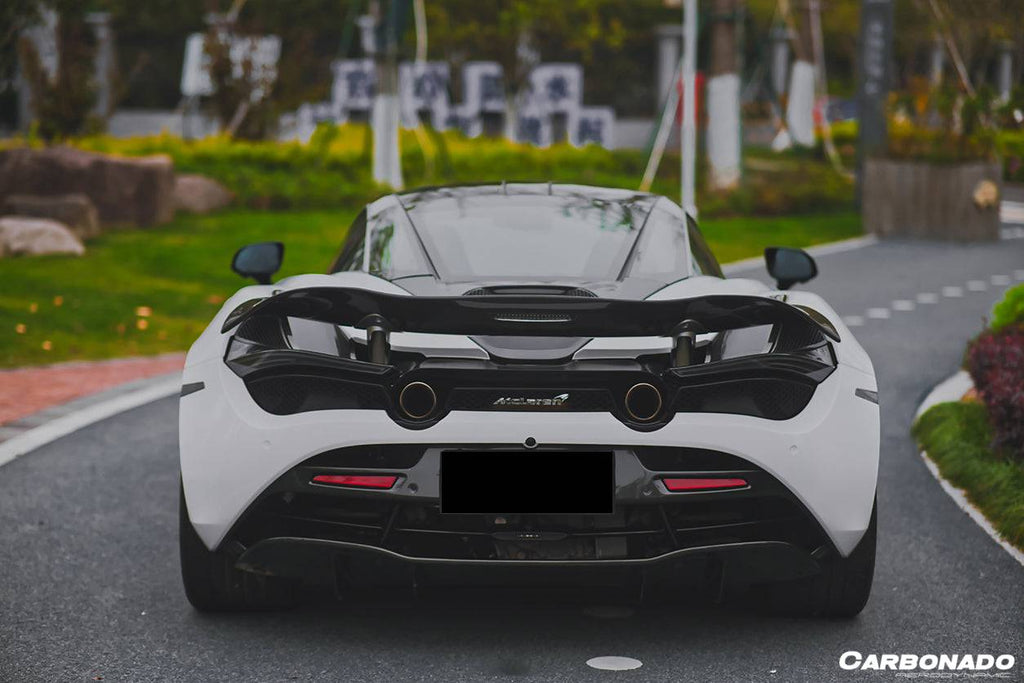 2017-2022 McLaren 720s VRS Style Carbon Fiber Trunk Spoiler - Carbonado Aero