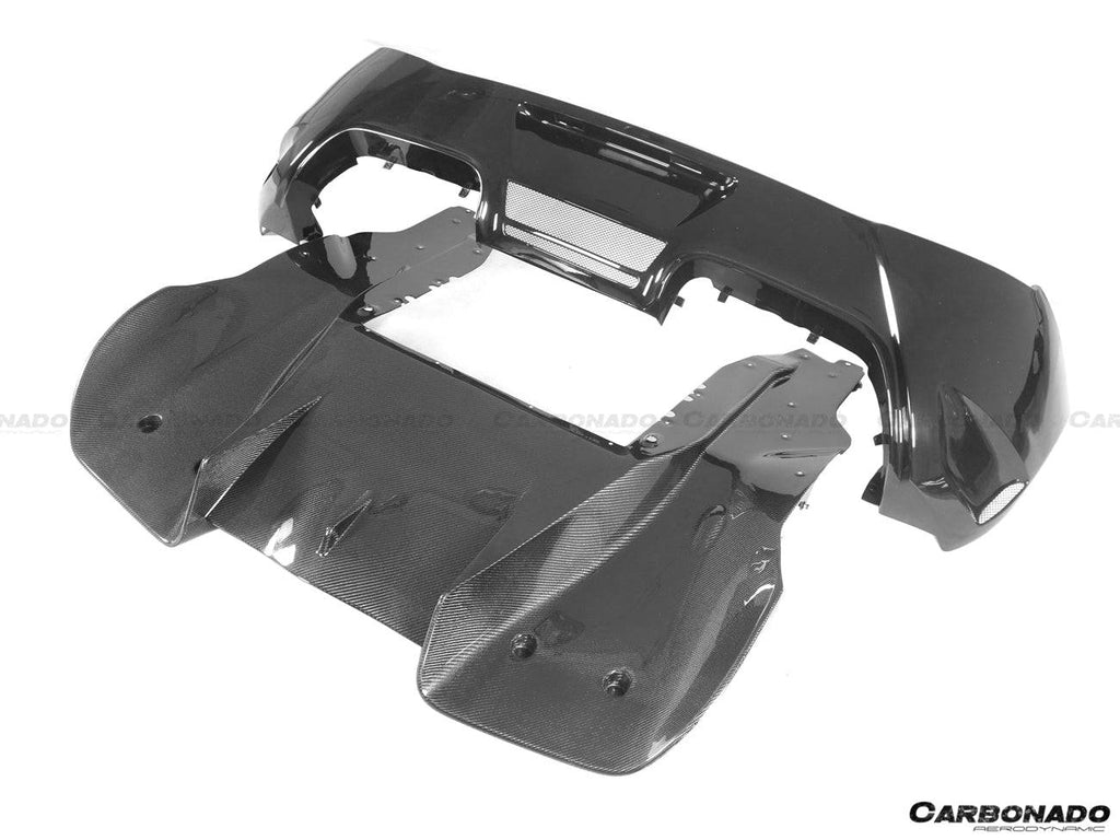 2011-2017 McLaren MP4 12C/650S VS Style Rear Bumper - Carbonado Aero