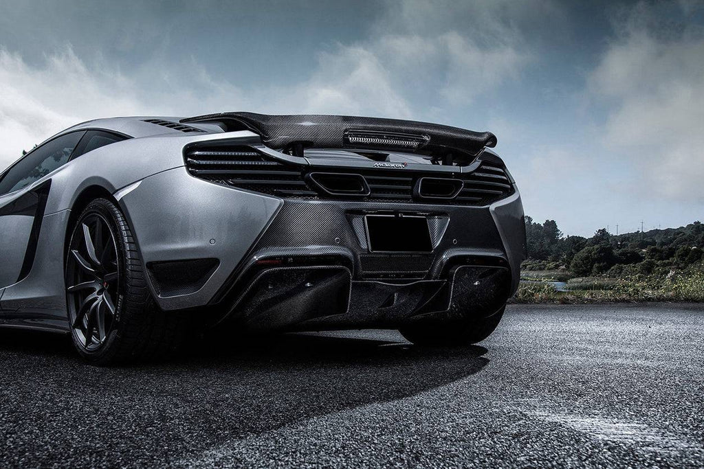 2011-2017 McLaren MP4 12C/650S VS Style Rear Bumper - Carbonado