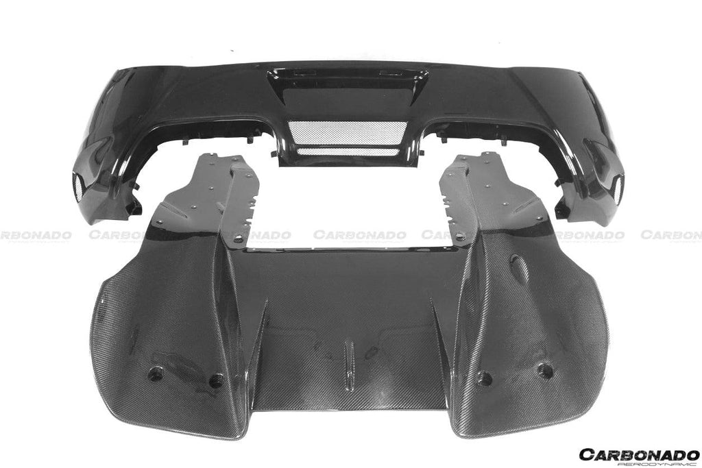 2011-2017 McLaren MP4 12C/650S VS Style Rear Bumper - Carbonado Aero