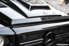 Load image into Gallery viewer, 2003-2018 Mercedes Benz W463 G Wagon BRS Style Autoclave Carbon FIber Hood Scoop - Carbonado Aero