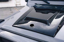 Load image into Gallery viewer, 2003-2018 Mercedes Benz W463 G Wagon BRS Style Autoclave Carbon FIber Hood Scoop - Carbonado