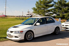 Load image into Gallery viewer, 2003-2006 Mitsubishi Evo 7/8/9 TS Style Carbon Fiber Front Lip - Carbonado
