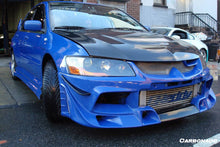 Load image into Gallery viewer, 2003-2006 Mitsubishi Evo 7/8/9 JC Style Front Bumper - Carbonado Aero