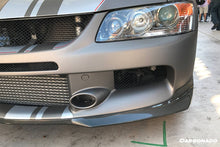Load image into Gallery viewer, 2003-2006 Mitsubishi Evo 7/8/9 OE Style Carbon Fiber Front Lip - Carbonado Aero