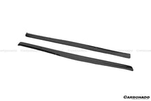 Load image into Gallery viewer, 2003-2006 Mitsubishi Evolution 7/8/9 RX Style Carbon Fiber Side Skirts - Carbonado Aero
