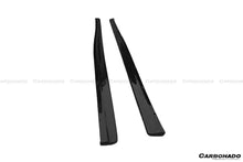 Load image into Gallery viewer, 2003-2006 Mitsubishi Evolution 7/8/9 RX Style Carbon Fiber Side Skirts - Carbonado Aero