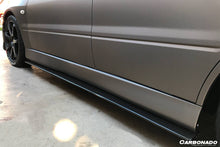 Load image into Gallery viewer, 2003-2006 Mitsubishi Evolution 7/8/9 RX Style Carbon Fiber Side Skirts - Carbonado Aero