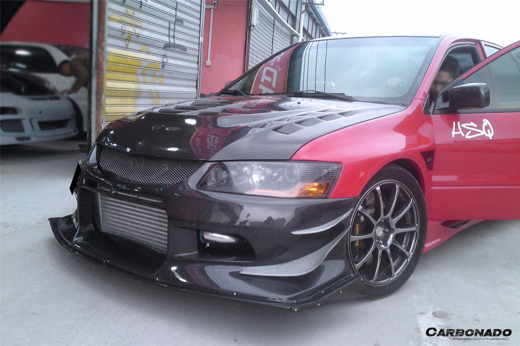 2003-2006 Mitsubishi Evo 7 8 9 VTC Style Front Bumper