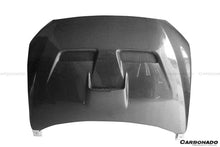 Load image into Gallery viewer, 2008-2016 Mitsubishi Evolution 10 BS Style Carbon Fiber Hood - Carbonado Aero