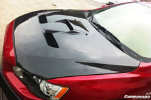 Load image into Gallery viewer, 2008-2016 Mitsubishi Evolution 10 BS Style Carbon Fiber Hood - Carbonado Aero