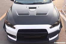 Load image into Gallery viewer, 2008-2016 Mitsubishi Evolution10 RA Style Carbon Fiber Front Lip - Carbonado Aero