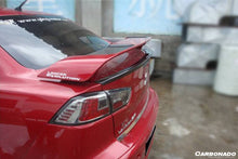 Load image into Gallery viewer, 2008-2016 Mitsubishi Lancer Evolution10 BS Style Carbon Fiber Turnk Spoiler - Carbonado Aero
