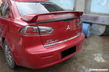 Load image into Gallery viewer, 2008-2016 Mitsubishi Lancer Evolution10 BS Style Carbon Fiber Turnk Spoiler - Carbonado Aero
