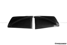 Load image into Gallery viewer, 2008-2016 Mitsubishi Evolution 10 RS Style Carbon Fiber Rear Caps - Carbonado Aero